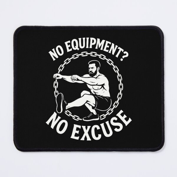 Item preview, No Equipment No Excuse Calisthenics Fitness Gym designed and sold by LuminOrb.