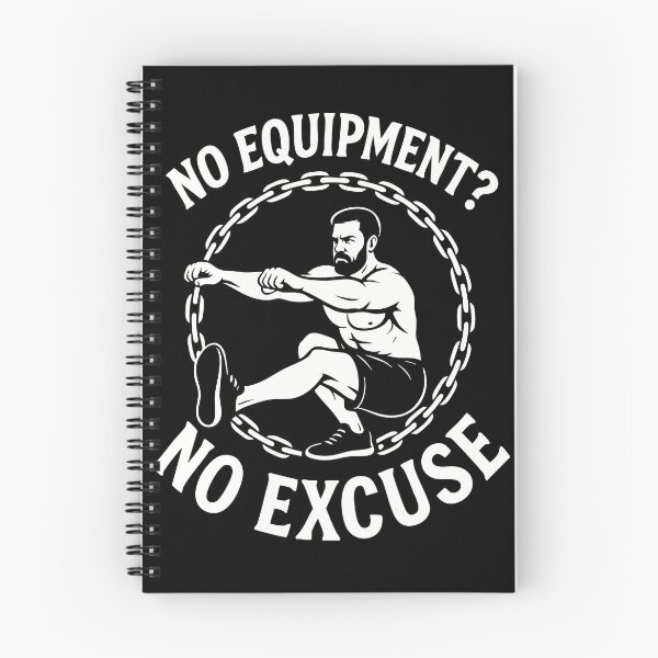 Item preview, No Equipment No Excuse Calisthenics Fitness Gym designed and sold by LuminOrb.
