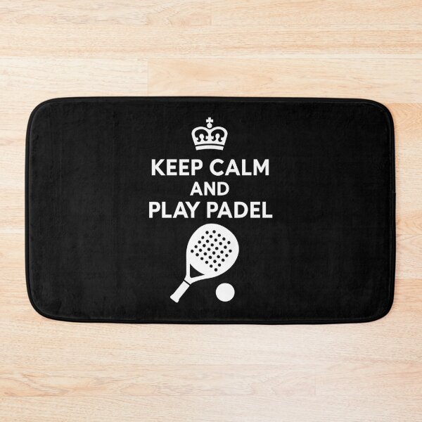 Item preview, Keep Calm And Play Padel Paddle Tennis designed and sold by LuminOrb.
