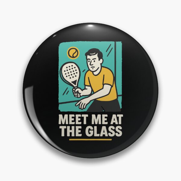 Artikelvorschau, Treffen Sie mich beim Spaß am Glas-Padel-Tennisplatz entworfen und verkauft von LuminOrb.