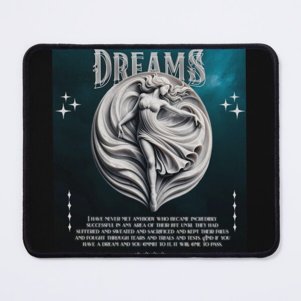 Item preview, Dreams | Dedication, Sacrifice & Focus Motivational Art designed and sold by UsandCoDesigns.