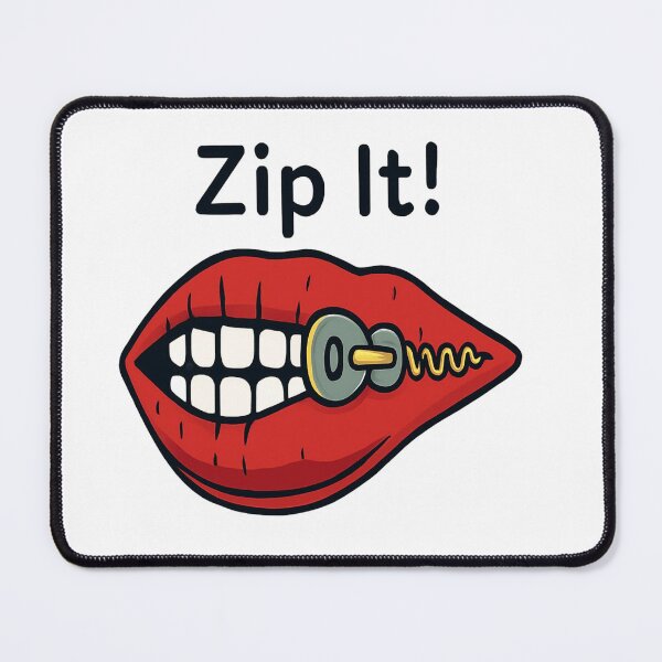 Item preview, ZIp it! – Locked Up Style designed and sold by waikibi ⭐⭐⭐⭐.