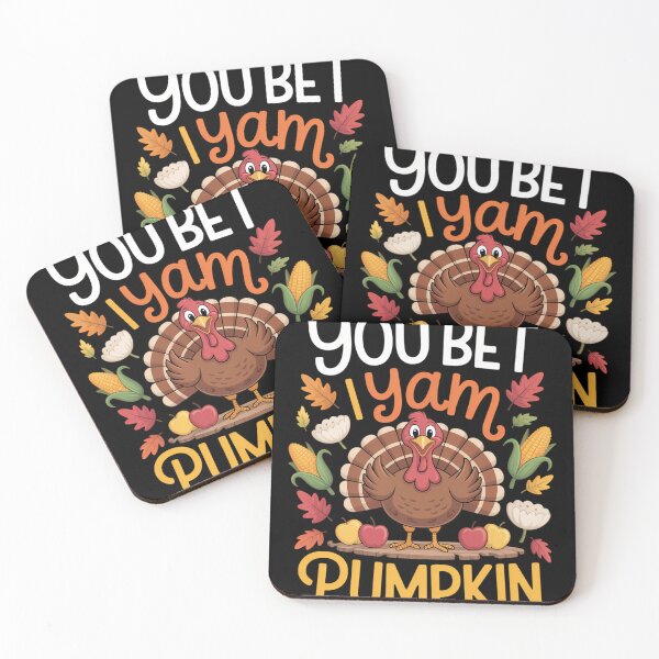 Item preview, You Bet I Yam Pumpkin Funny Thanksgiving Dinner Turkey Day designed and sold by PeteHomenick.