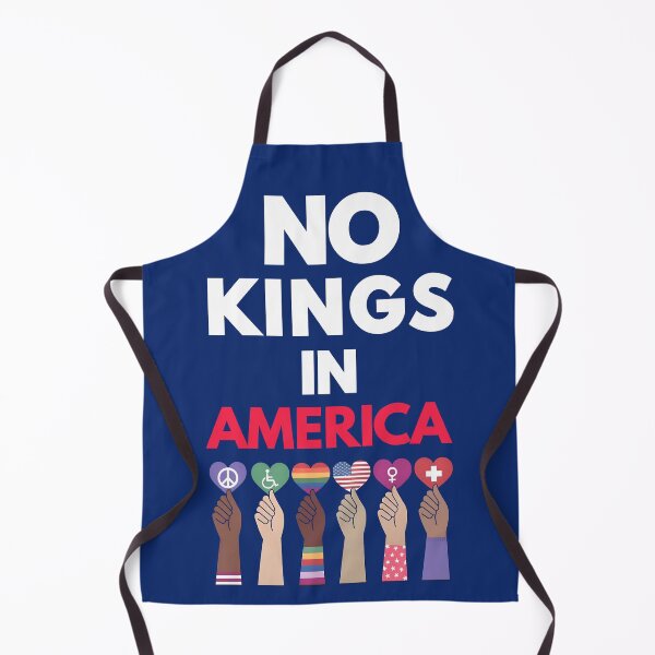 Item preview, No Kings In America Protest Sign Printable, Anti Trump Protest Poster For March, Political Activist Rally designed and sold by RuperDelois.