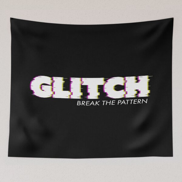 Item preview, GLITCH – Futuristic Digital Design with Glitch Effect designed and sold by favoritebubble.