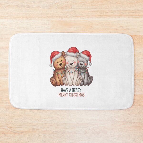 Item preview, Christmas Bear Pun - Have A Beary Christmas designed and sold by VladoZork.