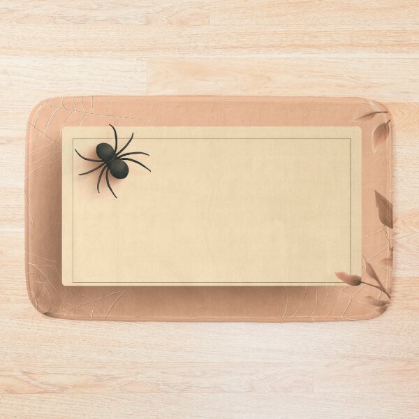 Item preview, Clean Halloween Card – Spider & Web Frame designed and sold by BennyPuppy.