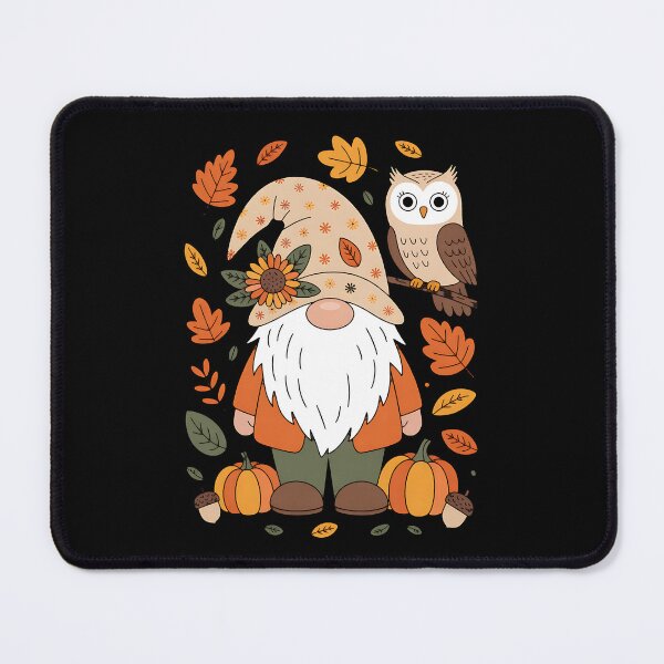 Item preview, Funny Peace Gnome Halloween Thanksgiving Pumpkin Autumn Fall designed and sold by BakeryDozen.