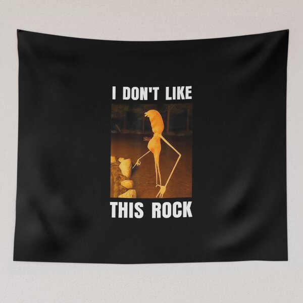Item preview, Marcus The Worm , I Don't Like This Rock , Marcus The Worm Meme designed and sold by MarlinConroy.