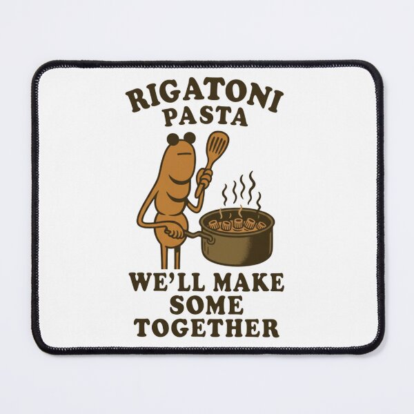 Item preview, Rigatoni Pasta We ll Make Some Together Funny Marcus The Worm designed and sold by MarlinConroy.