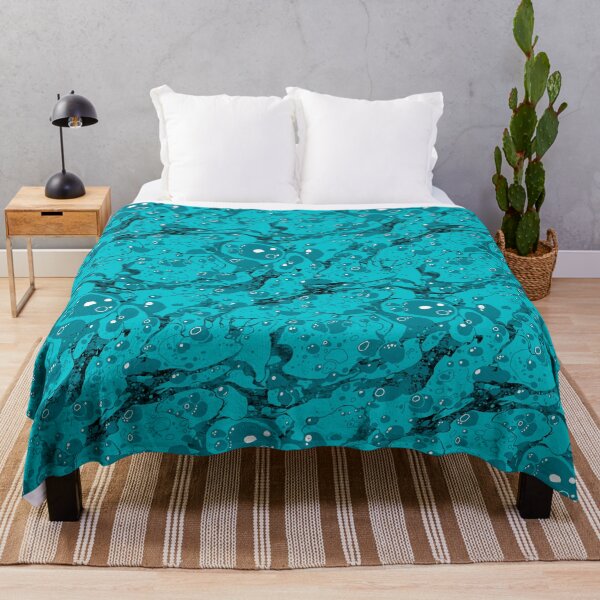Item preview, Turquoise marble effect – flowing, fresh and modern designed and sold by colorofmagic.