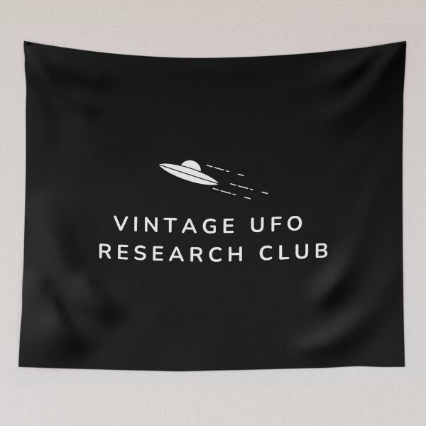 Item preview, Vintage UFO Research Club designed and sold by TeeJungleStudio.