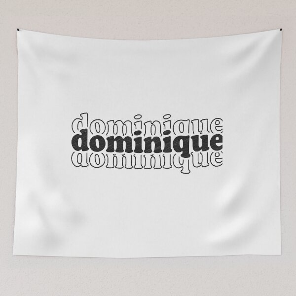 Item preview, Dominique Name Personalized designed and sold by Oussinc.