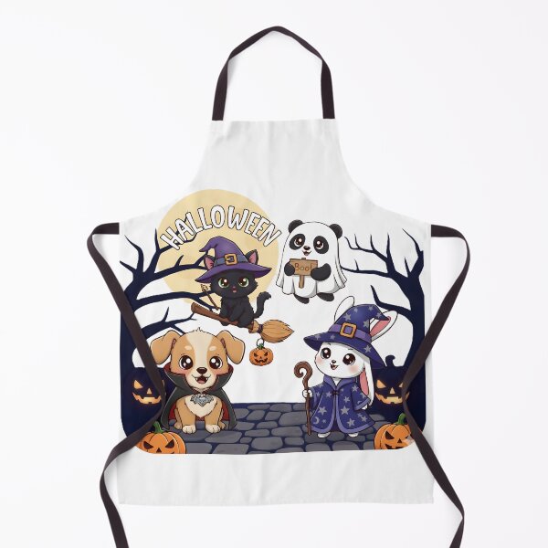 Item preview, Cute Halloween Animal Friends in Costumes designed and sold by DroolWorthyUS.