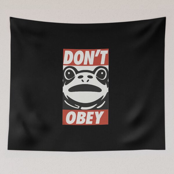 Item preview, Don’t Obey Portland Frog designed and sold by MarlinConroy.