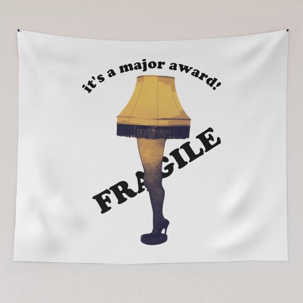 Item preview, A Christmas Story Fragile Leg Lamp designed and sold by jillianhanna.