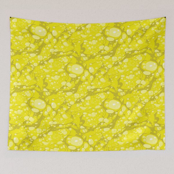 Item preview, Sunny yellow marble effect – bright, artistic and optimistic designed and sold by colorofmagic.