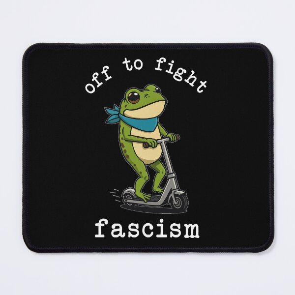 Item preview, Portland Frog Off to Fight Fascism designed and sold by MarlinConroy.