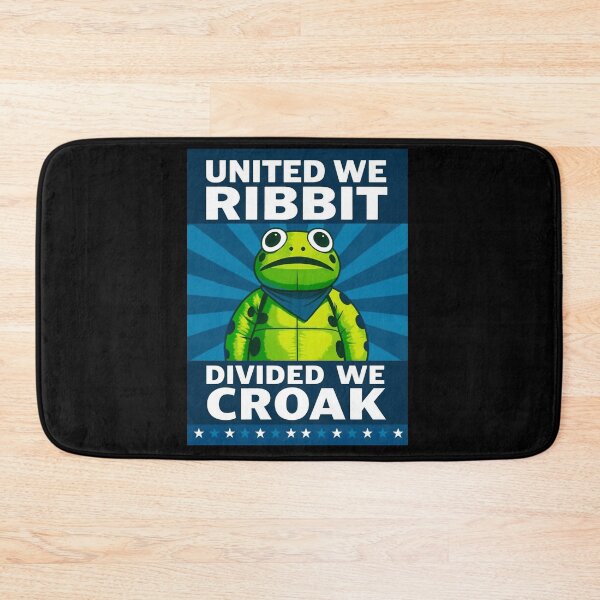 Item preview, Portland Frog Printable Protest Signs No Kings United We Ribbit Devided We Croak designed and sold by MarlinConroy.