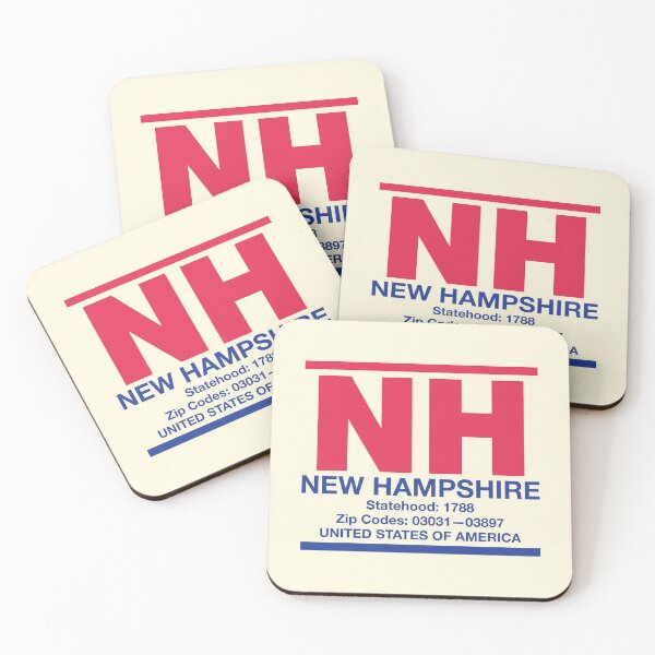 Item preview, New Hampshire, NH, United States of America, The Granite State designed and sold by CharlottePlaceArt.