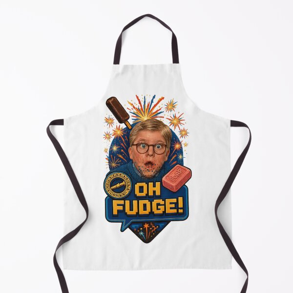 Item preview, A Christmas Story Oh Fudge Ralphie Explosion Funny Stickers designed and sold by GeniePixel.