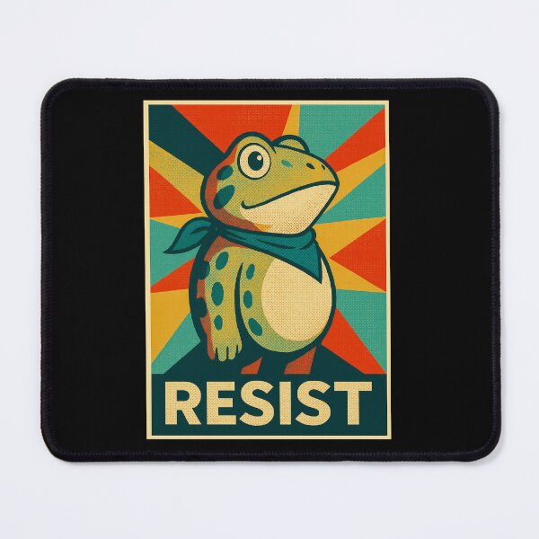 Item preview, Portland Frog RESIST Protest Vintage designed and sold by MarlinConroy.