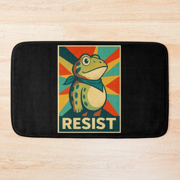 Item preview, Portland Frog RESIST Protest Vintage designed and sold by MarlinConroy.