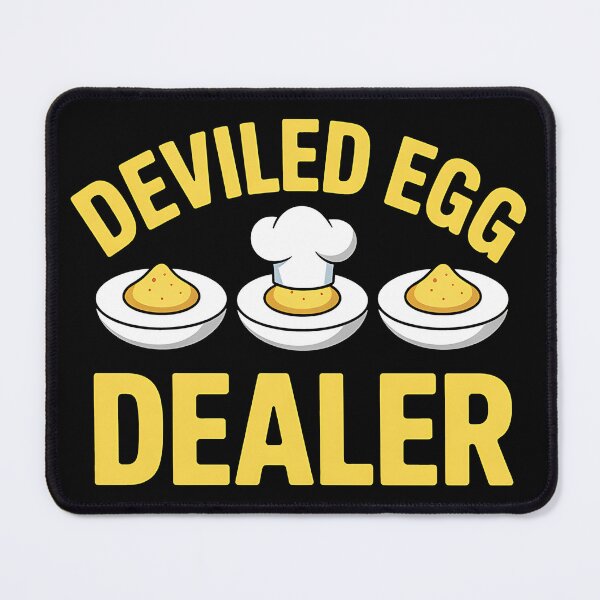 Item preview, Funny Thanksgiving Fathers Day Retro Deviled Egg Dealer designed and sold by BakeryDozen.