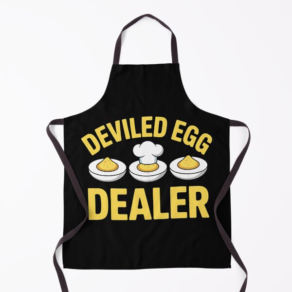 Item preview, Funny Thanksgiving Fathers Day Retro Deviled Egg Dealer designed and sold by BakeryDozen.