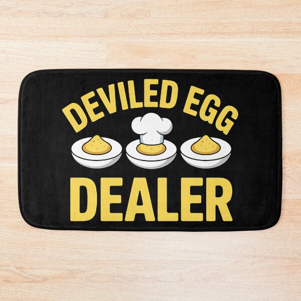 Item preview, Funny Thanksgiving Fathers Day Retro Deviled Egg Dealer designed and sold by BakeryDozen.