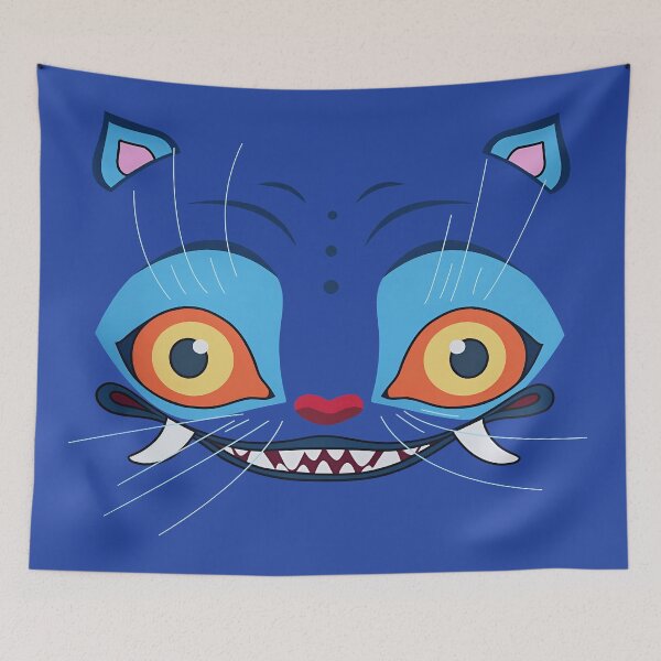 Item preview, Derpy Tiger T-Shirt, Kpop Inspired Tiger Costume Tshirt, Blue Tiger Tee designed and sold by LakenDraphil.