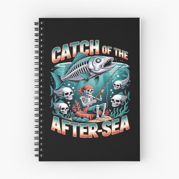 Item preview, skeleton fishing - spooky fisherman - halloween fishing - dark humor fishing - undead angler - bone fisherman - gothic fishing - creepy fishing - skull fisherman - macabre angler - ghost fish designed and sold by JansenGS.