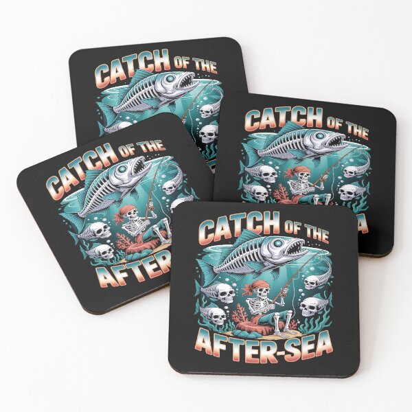 Item preview, skeleton fishing - spooky fisherman - halloween fishing - dark humor fishing - undead angler - bone fisherman - gothic fishing - creepy fishing - skull fisherman - macabre angler - ghost fish designed and sold by JansenGS.