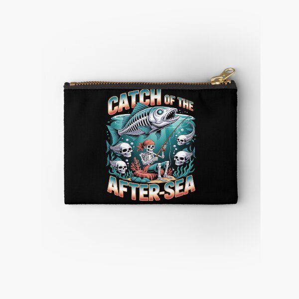 Item preview, skeleton fishing - spooky fisherman - halloween fishing - dark humor fishing - undead angler - bone fisherman - gothic fishing - creepy fishing - skull fisherman - macabre angler - ghost fish designed and sold by JansenGS.