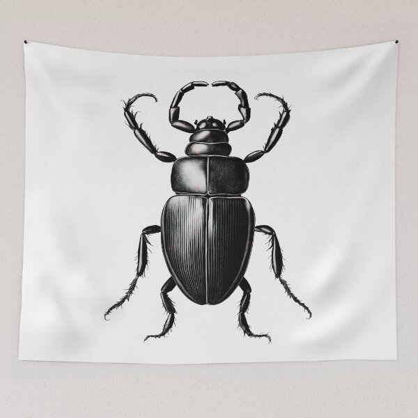 Item preview, Vintage Entomology Beetle Art designed and sold by LanaGustavsson.