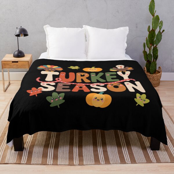 Item preview, Turkey Season Funny Thanksgiving designed and sold by Sunset4Bones.