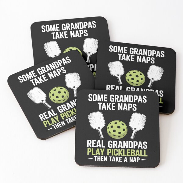 Item preview, Some Grandpas Take Nap Real Play Pickleball designed and sold by Sunset4Bones.