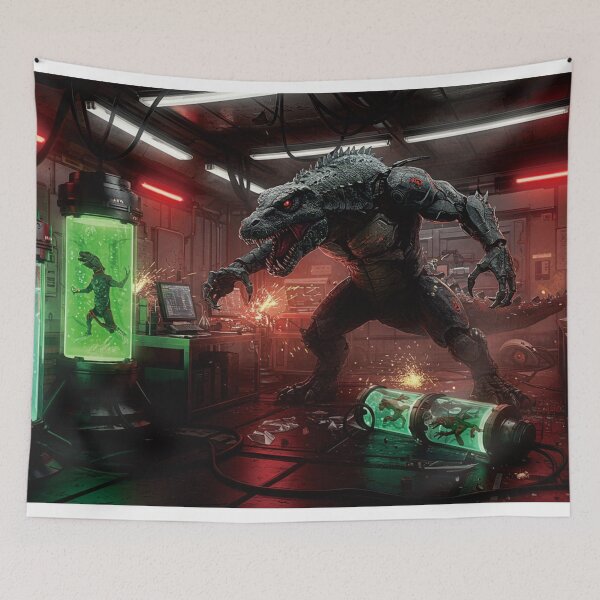 Item preview, The Lab Escape: Bio-Reptile Unleashed designed and sold by noviantis.