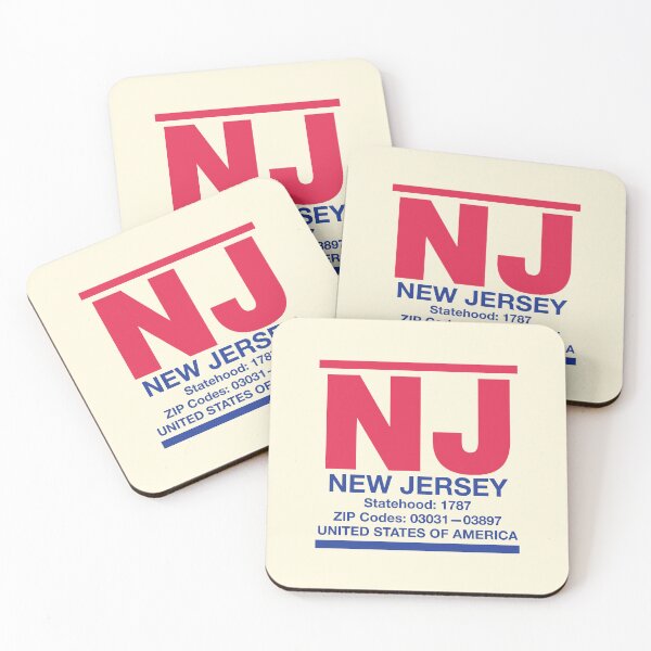 Item preview, New Jersey, NJ, United States of America designed and sold by CharlottePlaceArt.