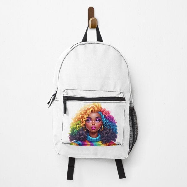 Artikelvorschau, Bright Afro Diva – Regenbogen-Selbstvertrauens-Vibes entworfen und verkauft von Lulunza.