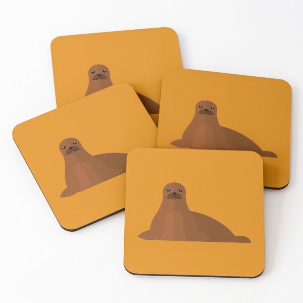 Item preview, Seal on orange designed and sold by reneesillus.
