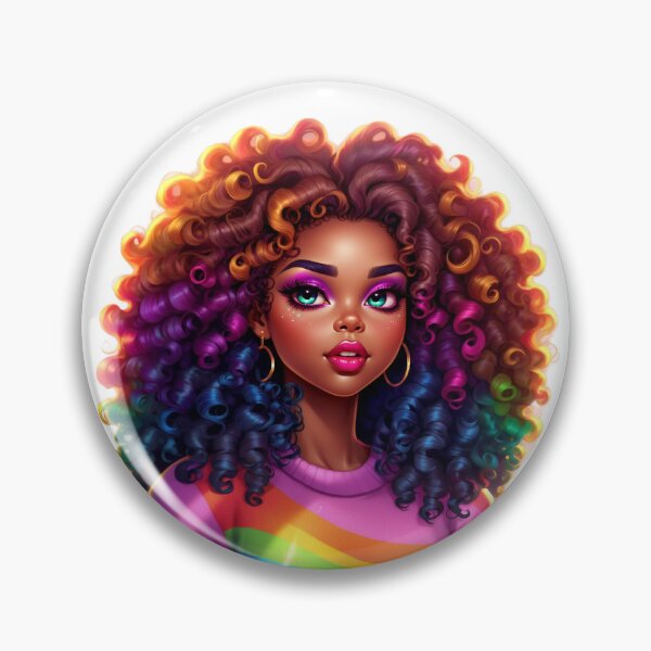 Item preview, Afrocentric Rainbow Queen – Bold and Beautiful designed and sold by Lulunza.