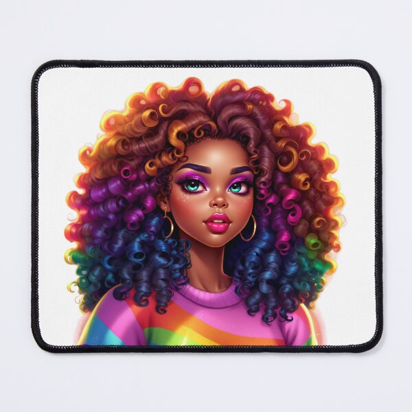 Item preview, Afrocentric Rainbow Queen – Bold and Beautiful designed and sold by Lulunza.