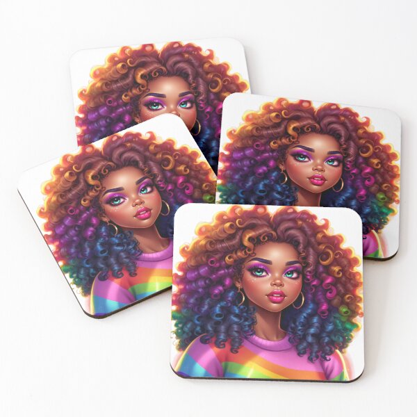Item preview, Afrocentric Rainbow Queen – Bold and Beautiful designed and sold by Lulunza.