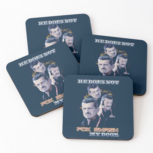 Item preview, Gunther Steiner He Does Not Fok Smash My Door  designed and sold by Roddyfinlee.