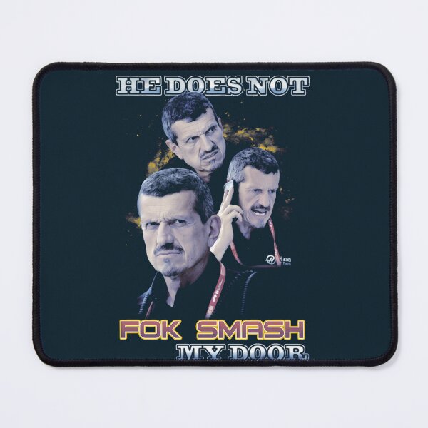 Item preview, Gunther Steiner He Does Not Fok Smash My Door  designed and sold by Roddyfinlee.