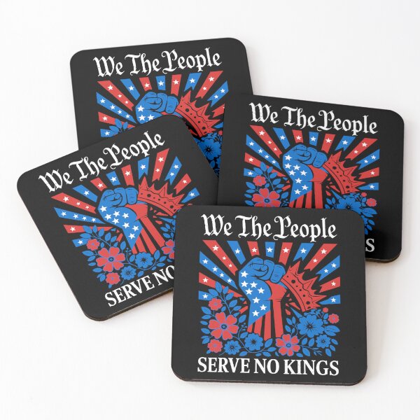 Item preview, We The People Serve No Kings Stars Stripes America designed and sold by KarimSoCute.