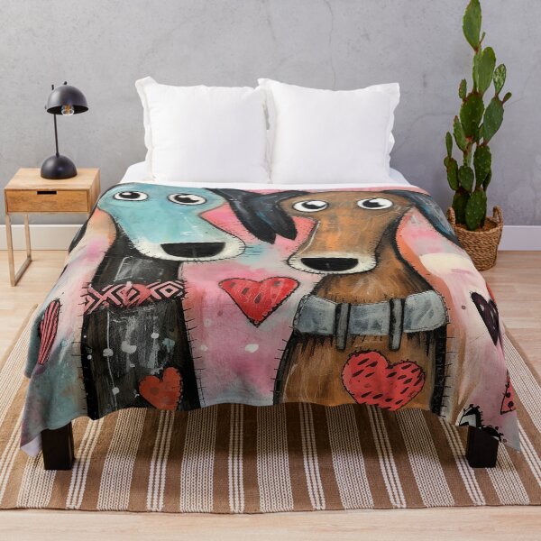 Item preview, Dogs in Love Valentine designed and sold by She was a Dreamer....