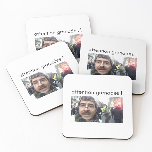 Item preview, Beware of grenades Meme designed and sold by Crealice.