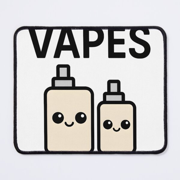 Item preview, VAPES – Cute Kawaii Vape Characters Design designed and sold by House of Taste Vape Designs.
